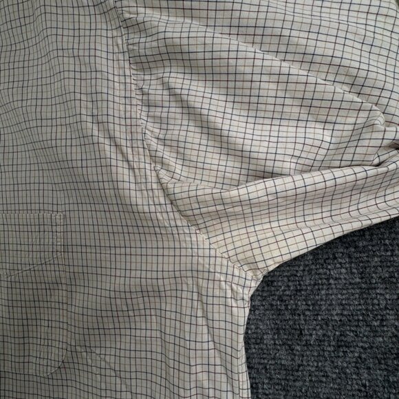 VTG Gitman Bros For Hunt Club Clothiers Button Up Shirt Long Sleeve Check 17 35 - Picture 15 of 16